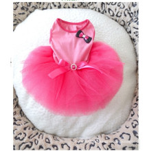 New High Fashion Dog Princess Dress Wind Pink Pet Wedding Clothes Of Pet Dog Dress